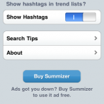summizer iphone app